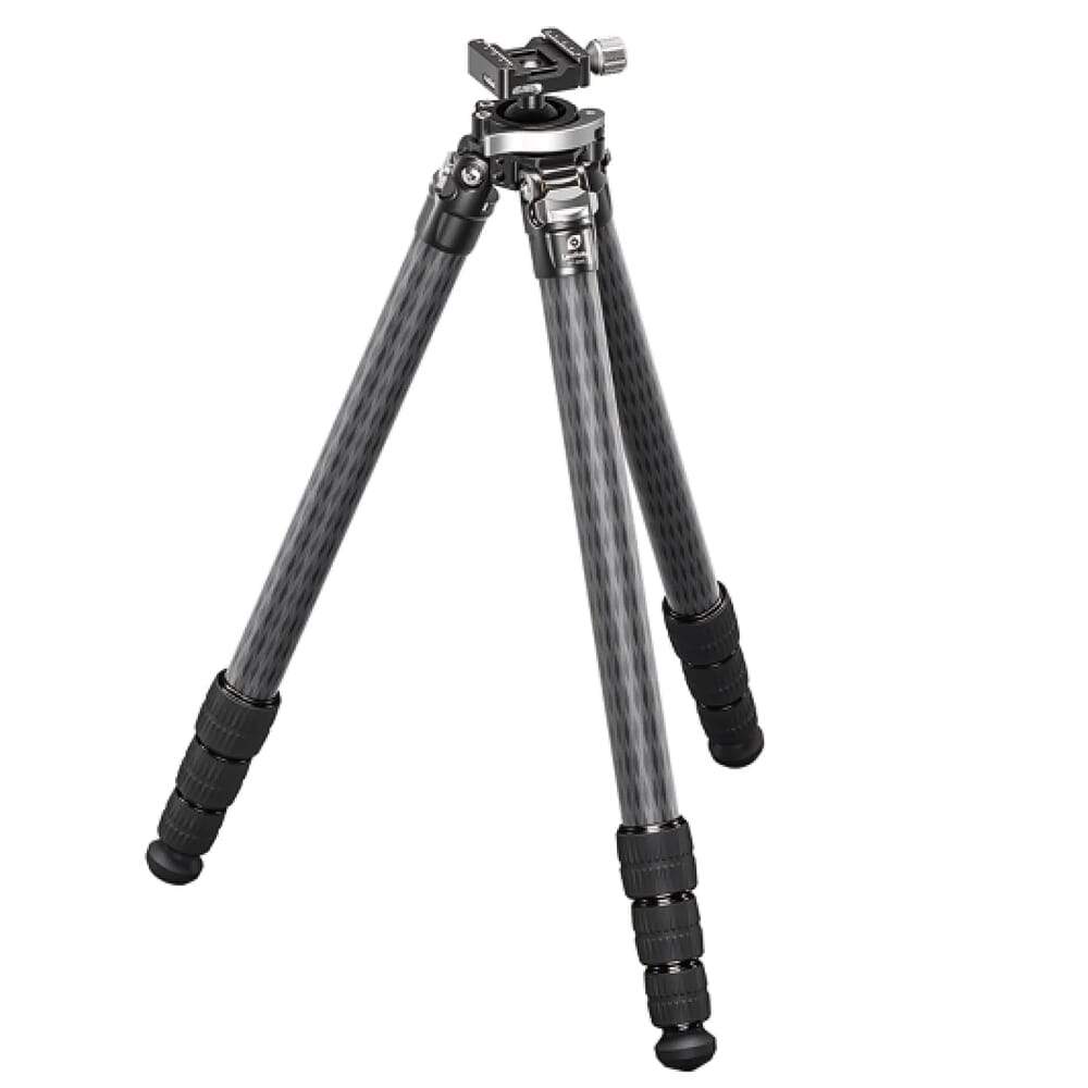 Leofoto ST Series ST-364C(K) Carbon Fiber Rifle Tripod w/Built-in Lever Control Ball Head ST-364CK