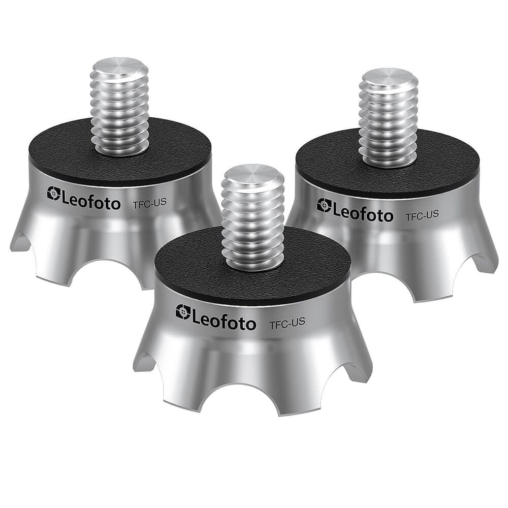 Leofoto TFC-US 3pc Tripod Claw Feet w/3/8&quot; Thread TFC-US