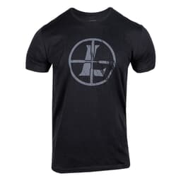 Leupold Distressed Reticle Tee Black XXX Large 182917