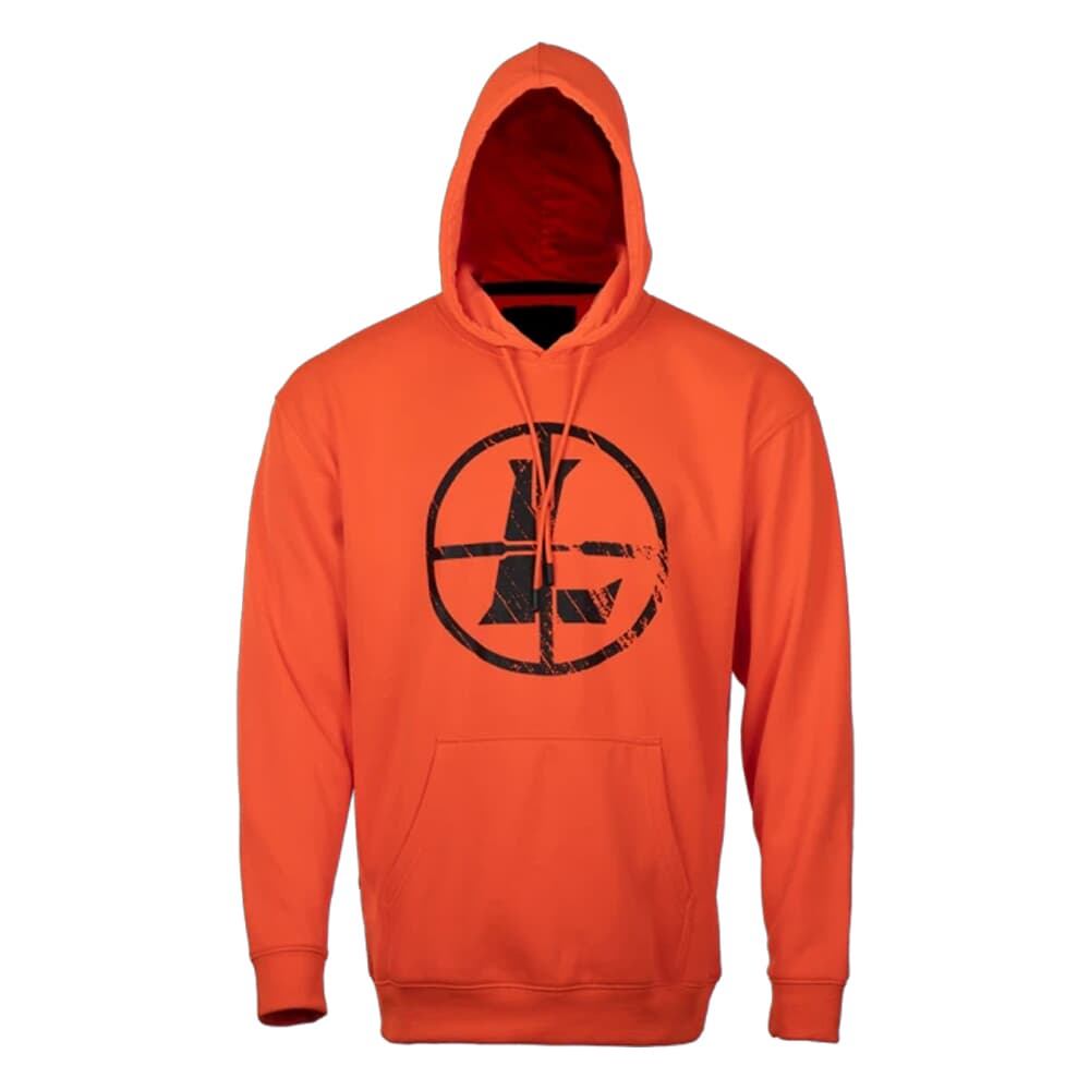 Leupold Distressed Reticle Performance Hoodie Blaze Orange XXXL 184048