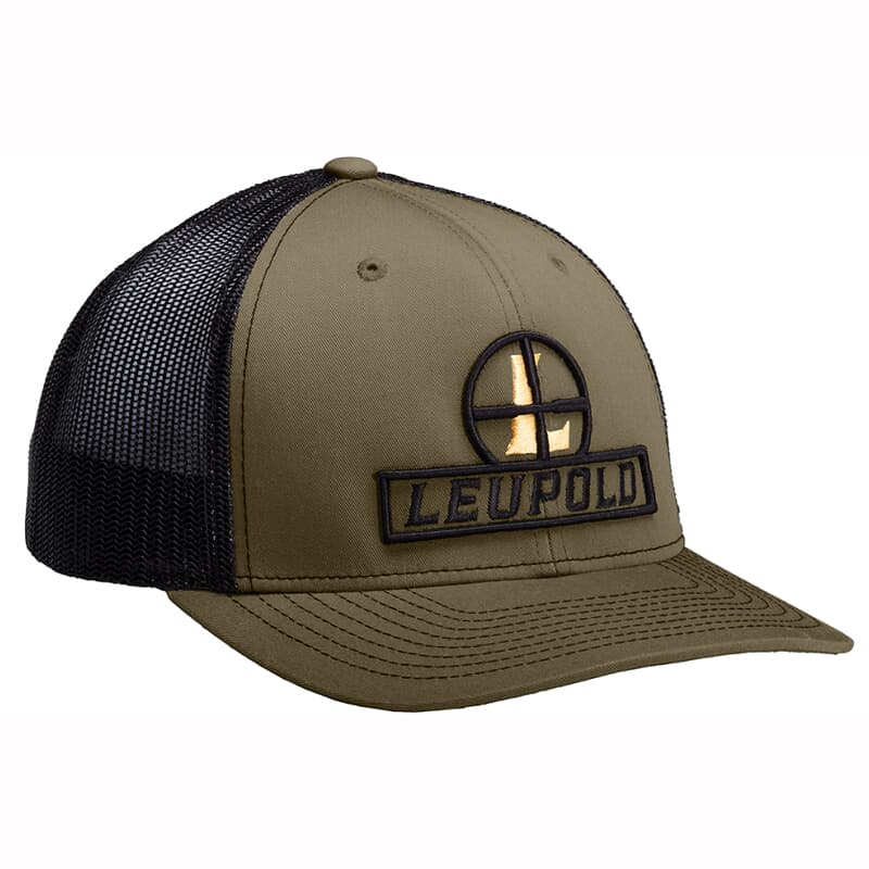 Leupold Reticle Trucker Hat Loden/Black 170585