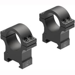Leupold Open Range Cross-Slot 1" High Matte Scope Rings 180945