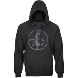 Leupold Distressed Reticle Hoodie Dark Charcoal Large 183016