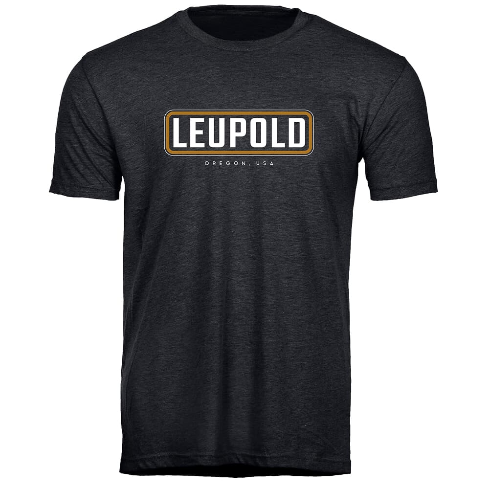 Leupold Retro Stamp Tee Charcoal Large 184135