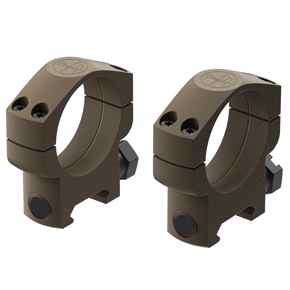 Leupold Mark 4 35mm High Aluminum FDE Scope Rings 185237