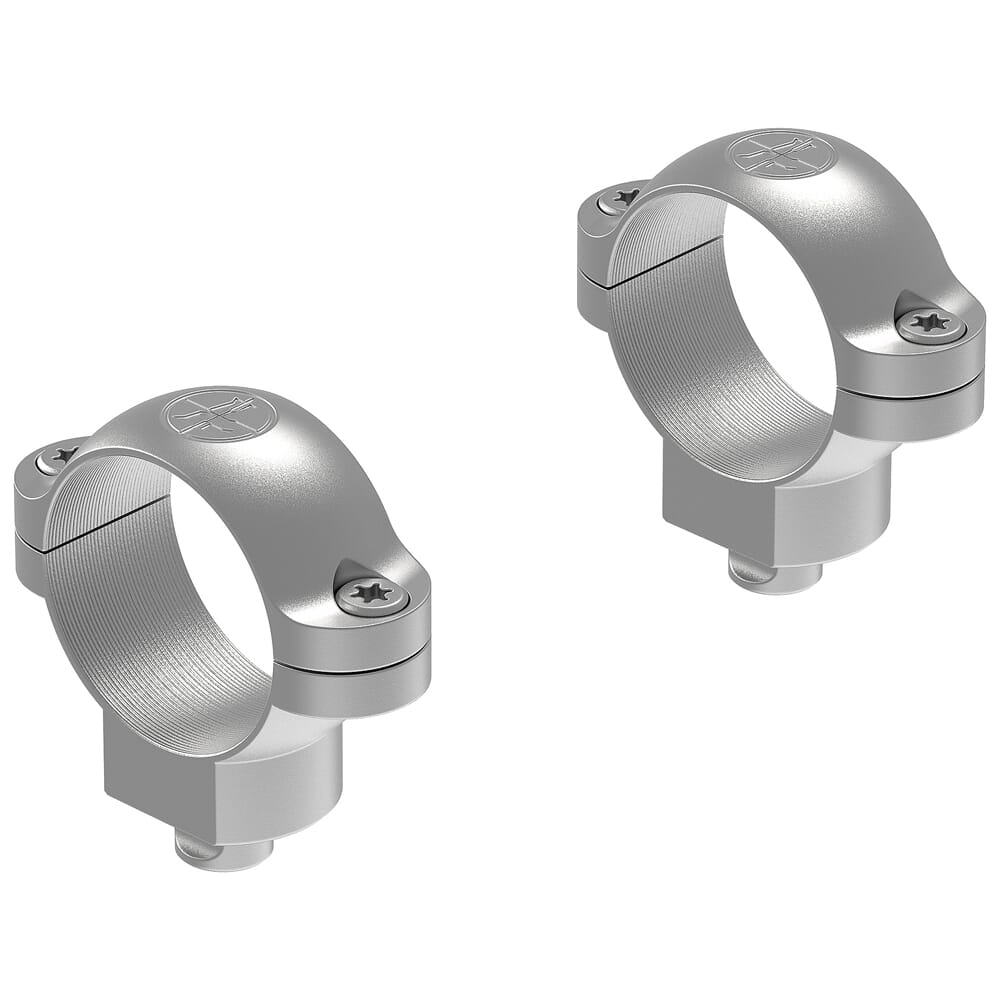 Leupold QR 1" Medium Silver Quick-Release Scope Rings 49975