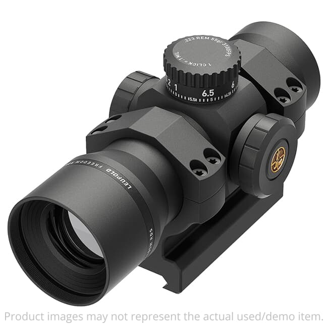 USED Leupold Freedom - RDS 1x34 (34mm) Red Dot 223 BDC 1.0 MOA Dot w/Mount Black 180093