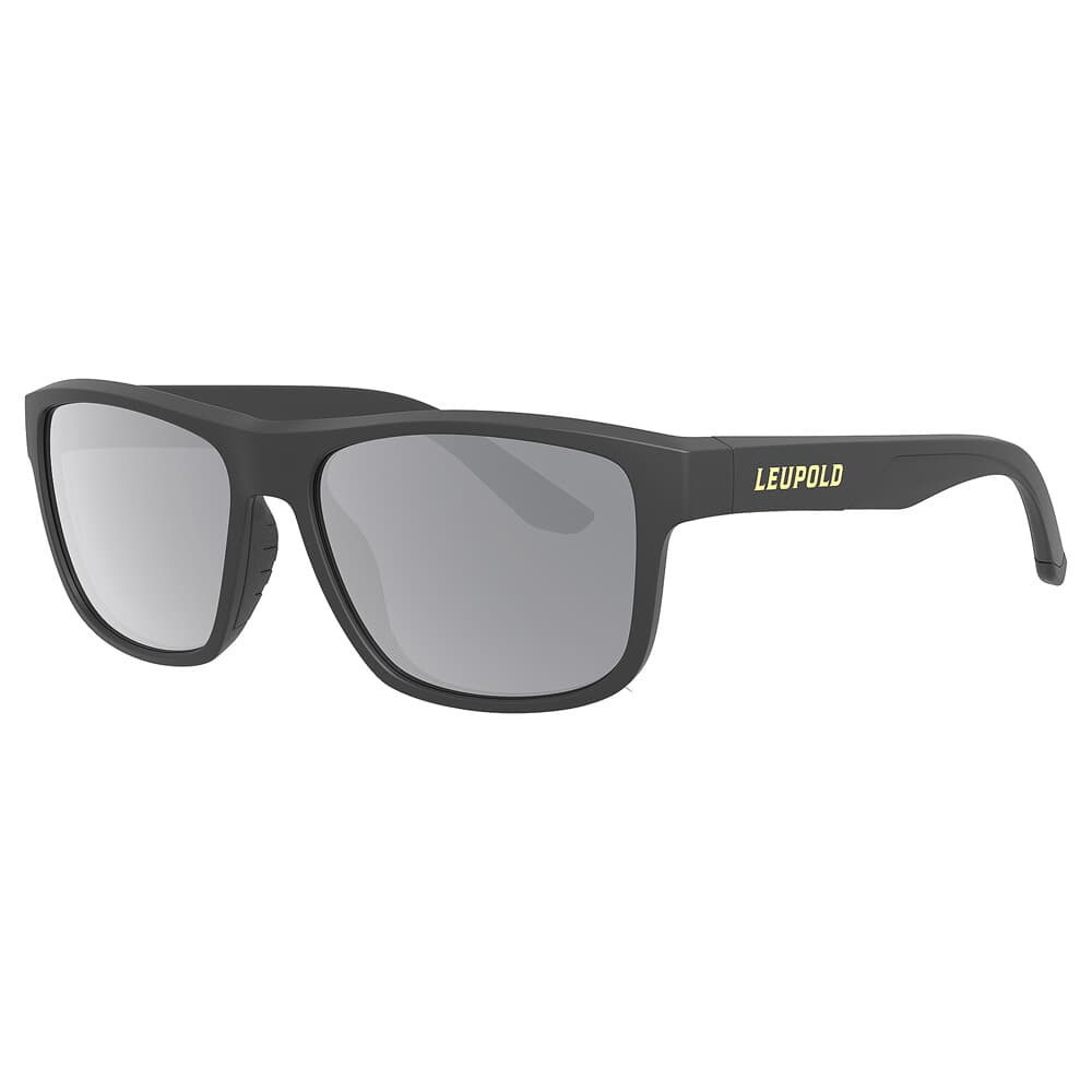 Leupold Katmai Matte Black, Shadow Gray Flash Lens Performance Eyewear 179097