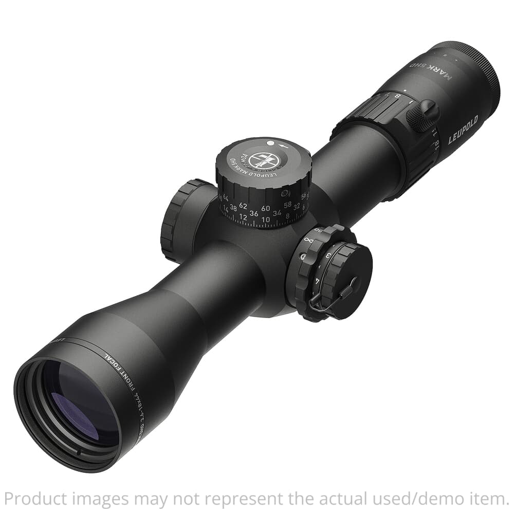 USED Leupold Mark 5HD 3.6-18x44mm (35mm) M1C3 FFP Illum Gunwerks RH1 MOA Riflescope 176614 - Ring Marks USED9168