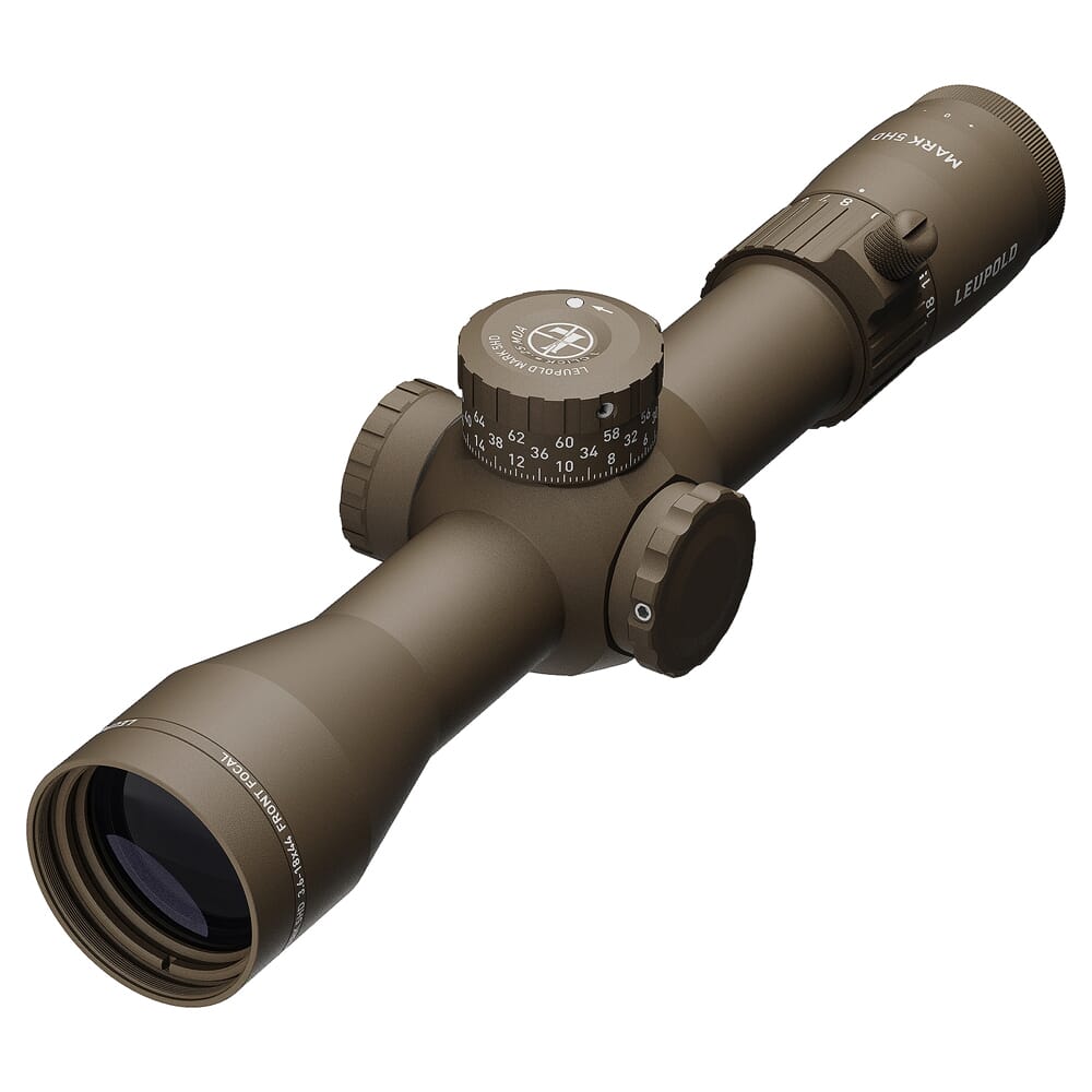 Leupold Mark 5HD 3.6-18x44mm (35mm) M1C3 FFP PR-1MOA Dark Earth Riflescope 185066