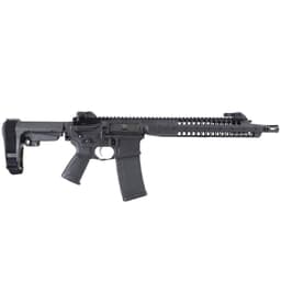 LWRC IC-A5 5.56mm NATO 12.7" 1:7" 1/2x28 Bbl Black Pistol w/SBA3 Brace ICA5P5B12SBA3