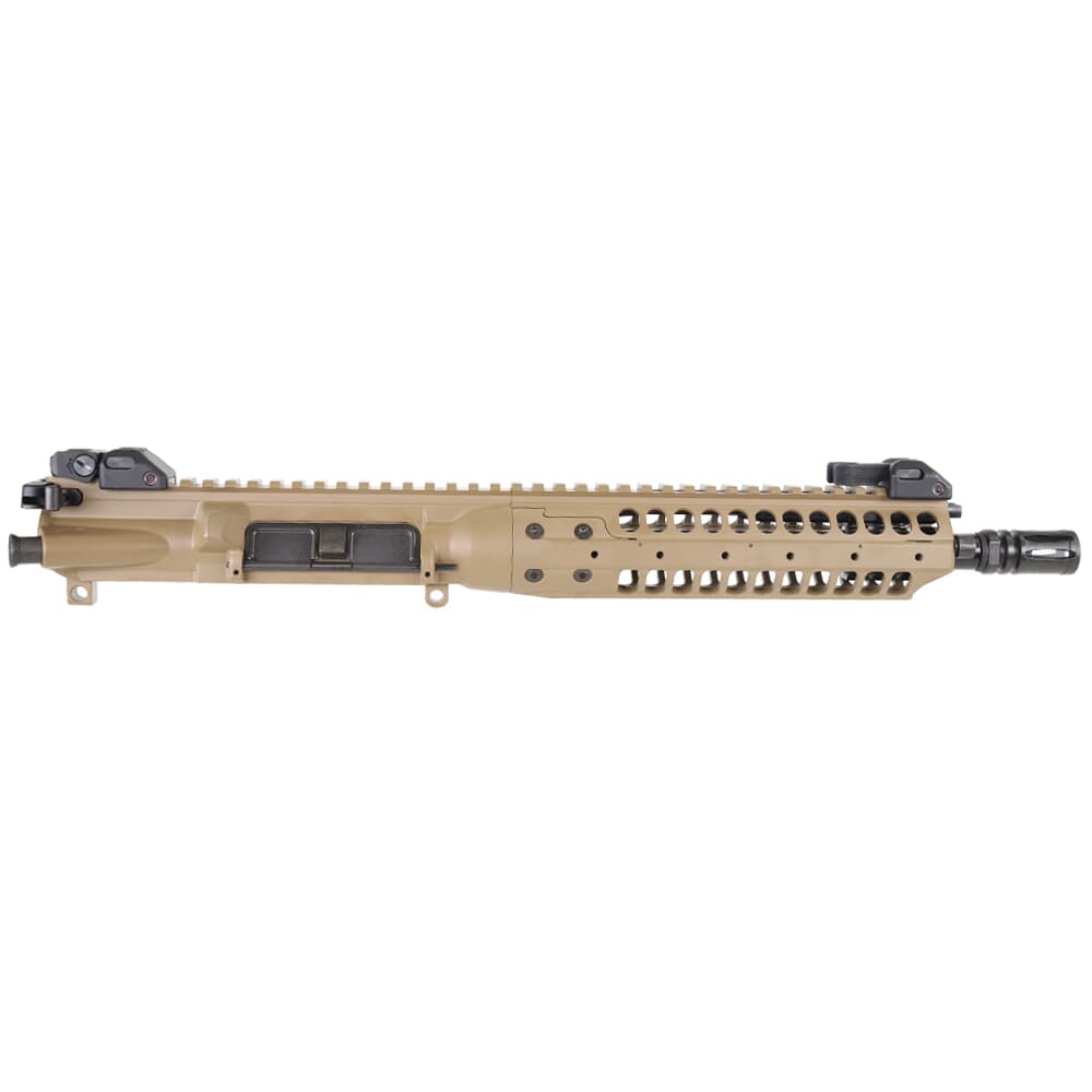 LWRC IC-A5 5.56mm NATO 10.5&quot; 1:7&quot; 1/2x28 FDE Complete Upper Receiver ICA5U5CK10S