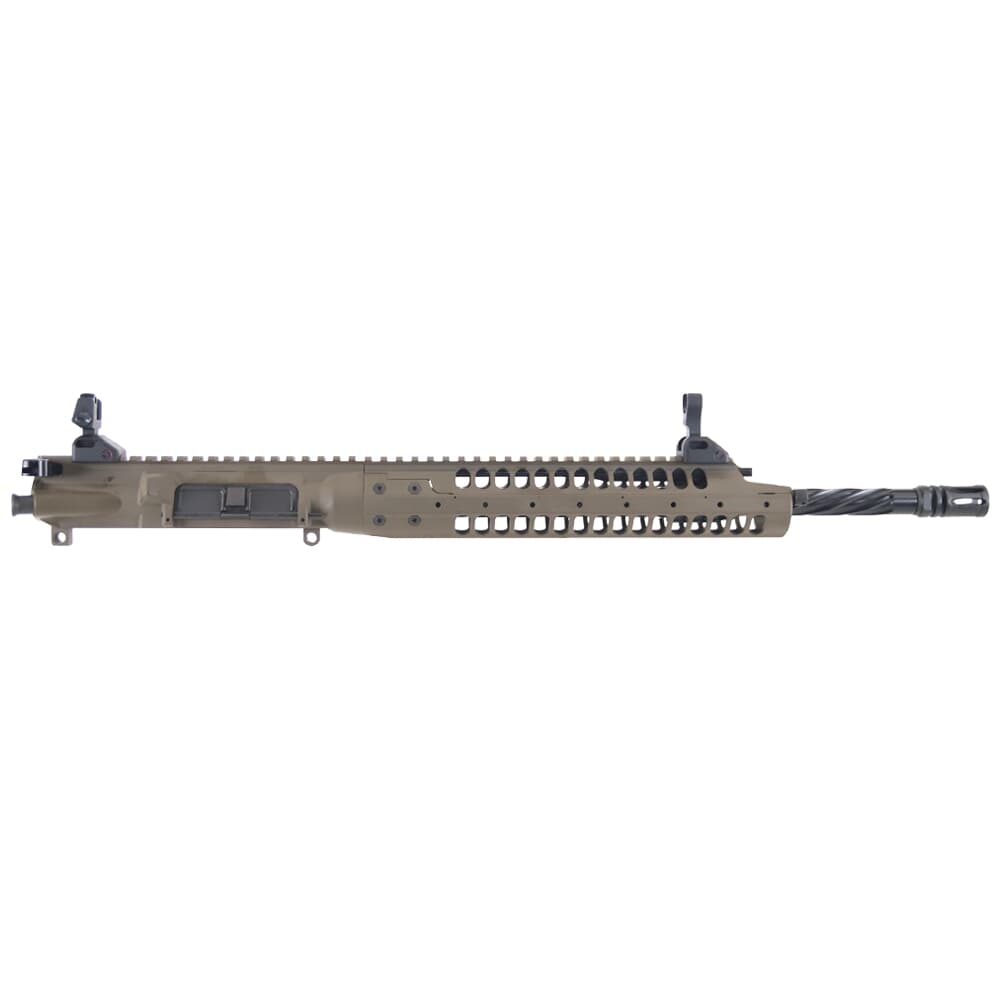 LWRC IC-A5 5.56mm NATO 16.1&quot; 1:7&quot; 1/2x28 Bbl Patriot Brown Complete Upper Receiver ICA5U5PBC16