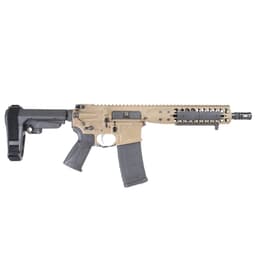 LWRC ICDI Direct Impingement .300 Blackout 10.5" 1:7" 5/8x24" Bbl FDE Pistol w/SBA3 Brace ICDIP3CK10SBA3