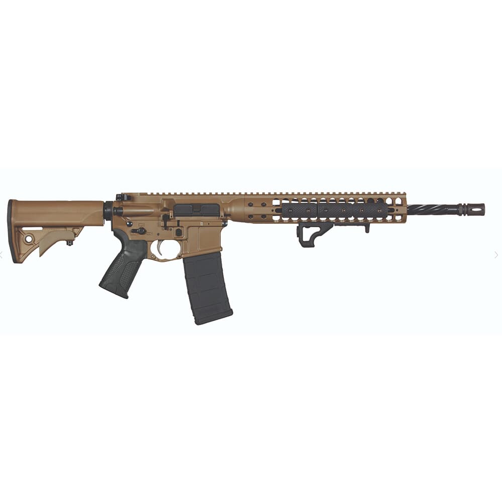LWRC ICDI 5.56mm 16&quot; 1/7&quot; 1/2x28 TPI Flat Dark Earth Discovery Impingement Discovery ICDIR5CK16E