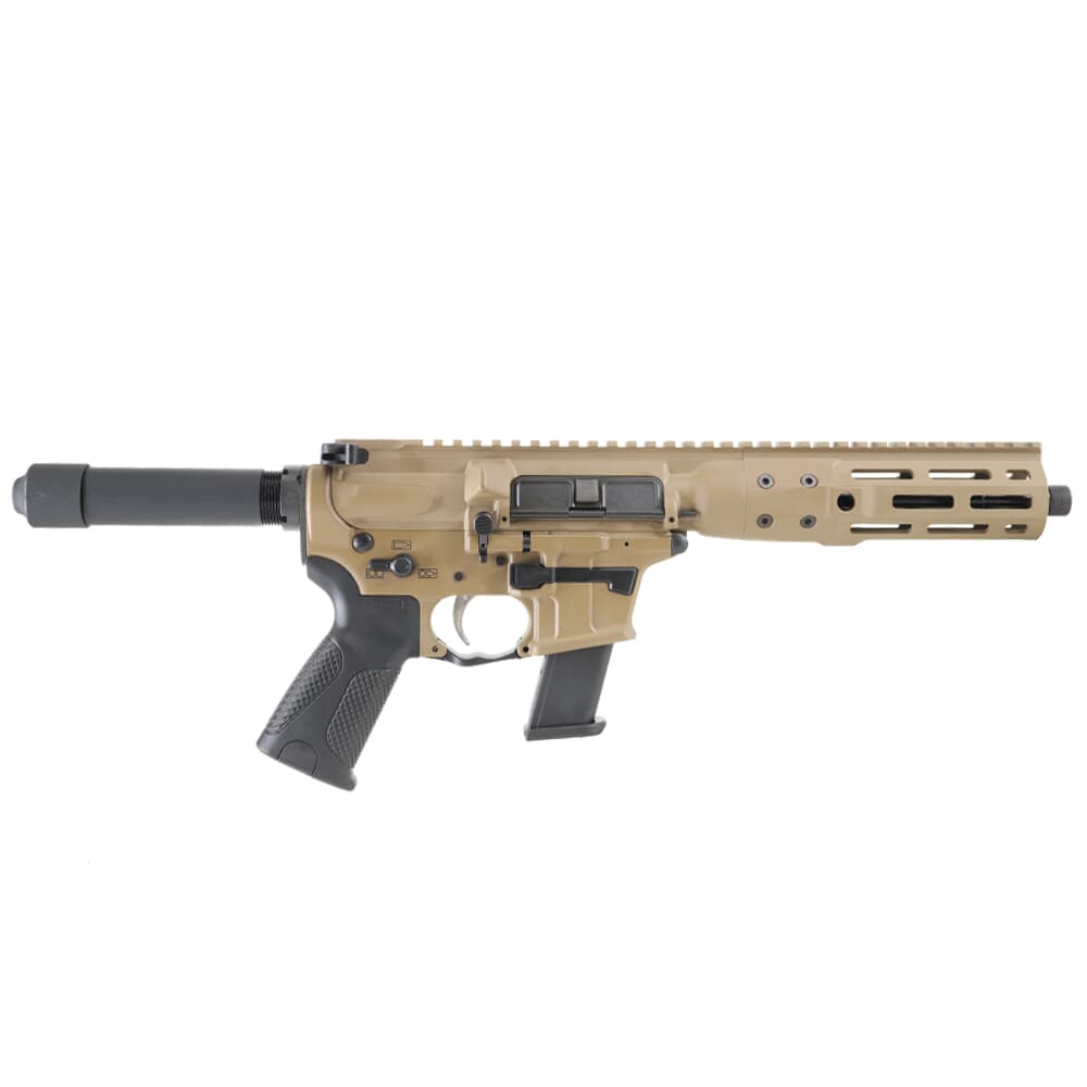 LWRC IC-9 9mm 8.5&quot; 1:10&quot; 1/2x28 Bbl FDE Pistol ICP9CK8