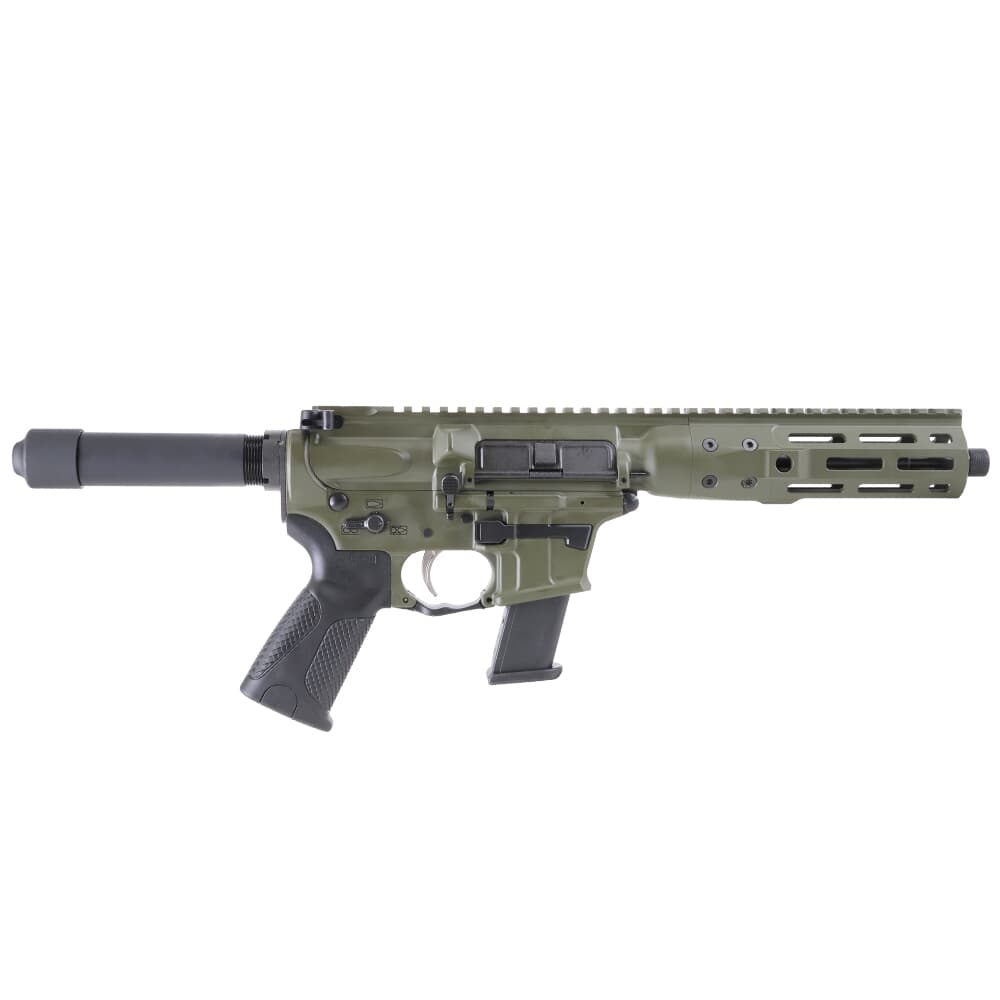 LWRC IC-9 9mm 8.5&quot; 1:10&quot; 1/2x28 Bbl OD Green Pistol ICP9ODG8