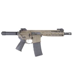 LWRC IC-PSD 5.56mm NATO 8.5" 1:7" 1/2x28 Bbl Patriot Brown Personal Security Detail Pistol ICPSDPR5PBC8