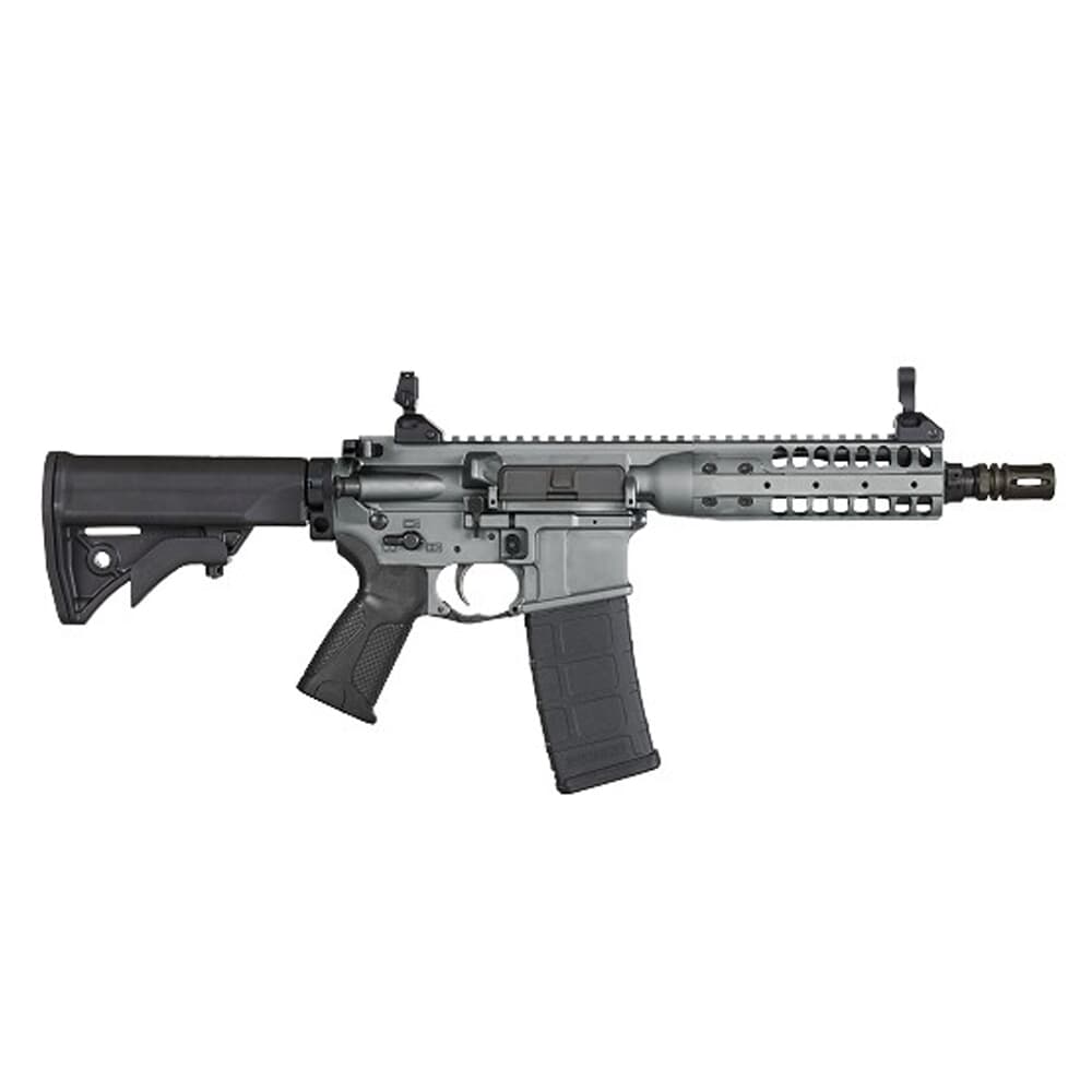 LWRC IC-PSD 5.56mm NATO 8.5&quot; 1:7&quot; 1/2x28 Tungsten Grey Personal Security Detail Short Barreled Rifle (NFA) ICPSDR5TG8