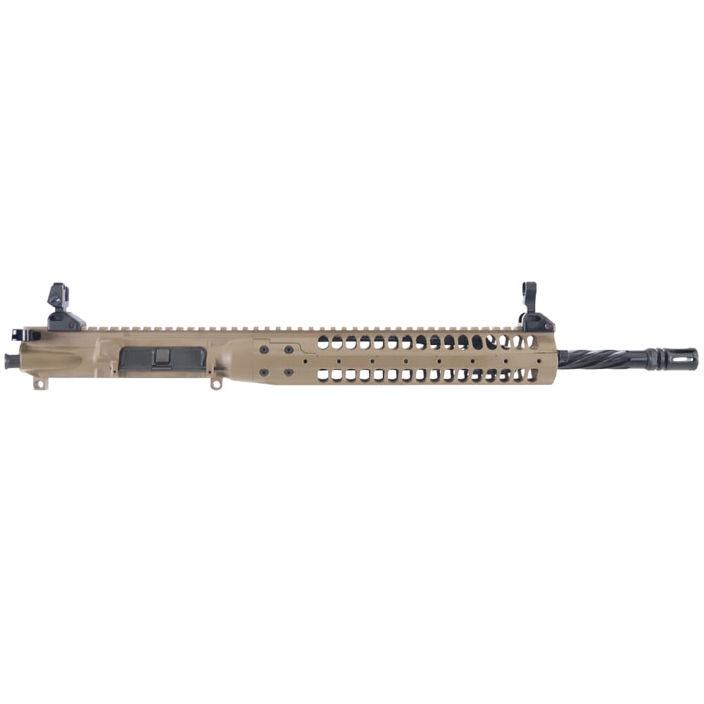 LWRC IC-SPR 5.56mm NATO 16.1&quot; 1:7&quot; 1/2x28 Bbl FDE Complete Upper Receiver ICU5CK16SPR