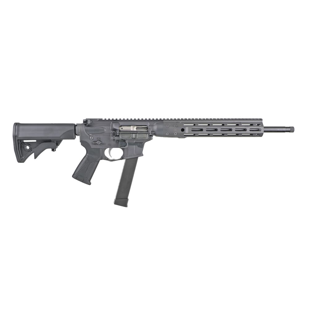 LWRC IC-9 9mm 16&quot; 1/10 1/2x28 Tungsten Grey CA Compliant Carbine ICR9TG16CAC