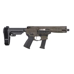 LWRC IC-9 9mm 5.6" 1/10 1/2x28 Flat Dark Earth Pistol w/SBA3 Brace ICP9B5KSBA3