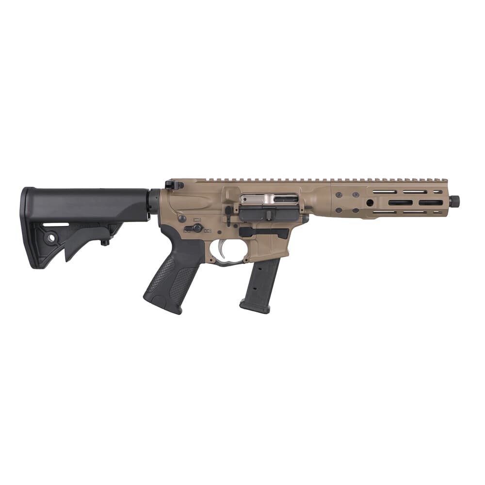 LWRC IC-9 9mm 5.6&quot; 1:10&quot; 1/2x28 Flat Dark Earth Short Barreled Rifle (NFA) ICR9CK5KS
