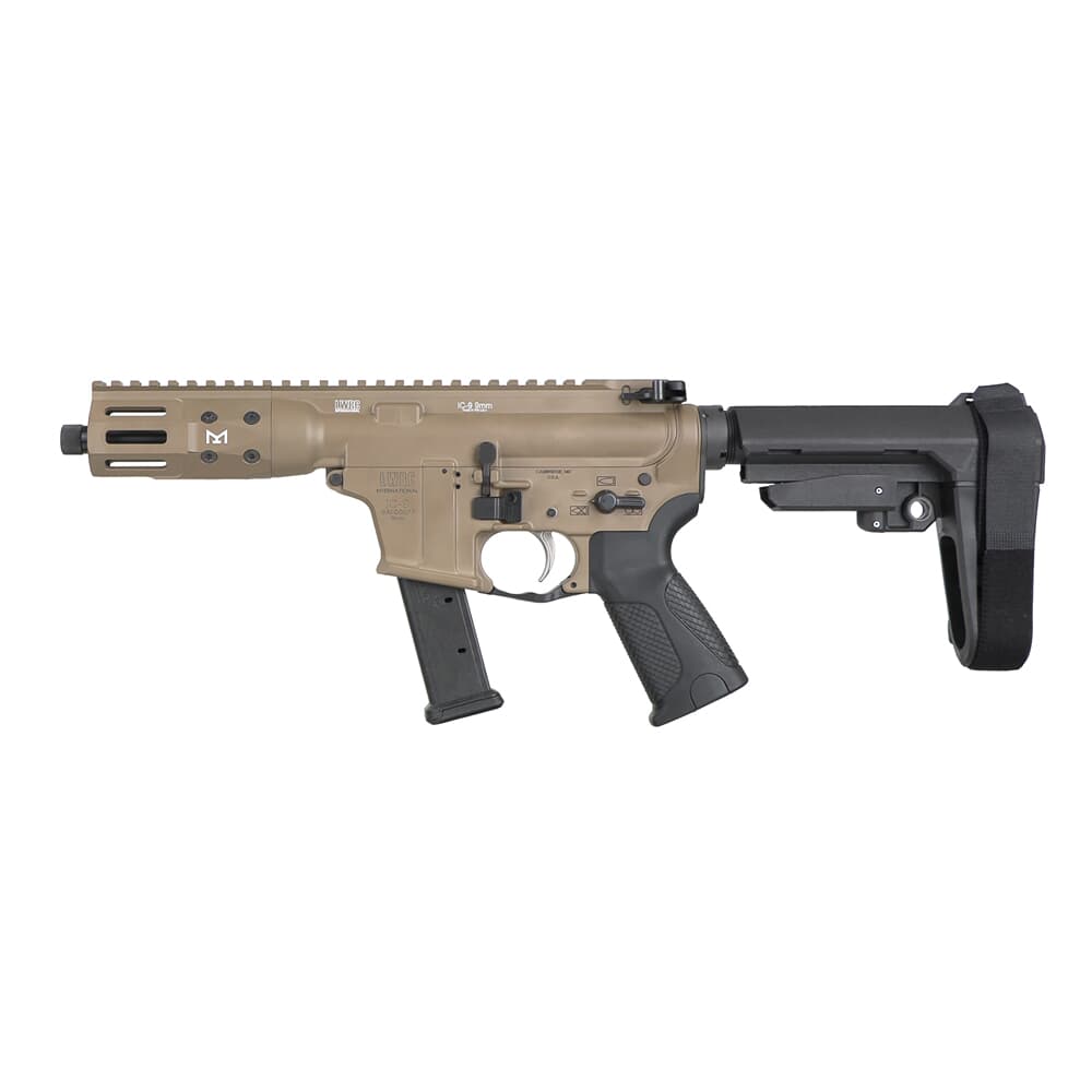 LWRC IC-9 9mm 8.5&quot; 1:10&quot; 1/2x28 FDE Short Barreled Rifle (NFA) ICR9CK8S