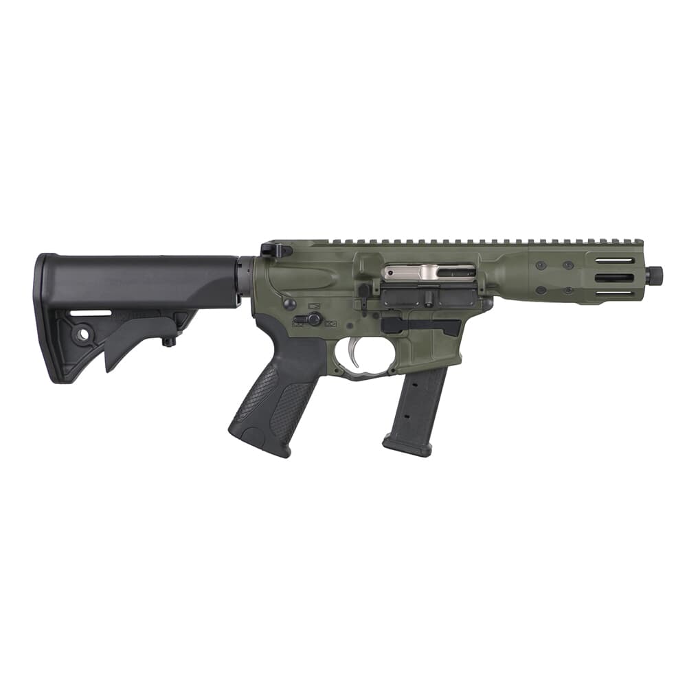 LWRC IC-9 9mm 8.5&quot; 1:10&quot; 1/2x28 OD Green Short Barreled Rifle (NFA) ICR9ODG8S