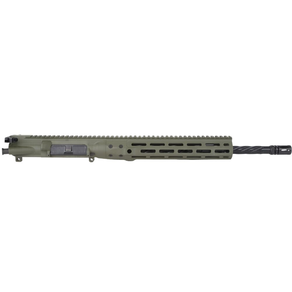 LWRC ICDI M-LOK Direct Impingement 5.56mm NATO 16.1&quot; 1:7&quot; 1/2x28 Bbl OD Green Complete Upper Receiver ICDIU5ODG16ML