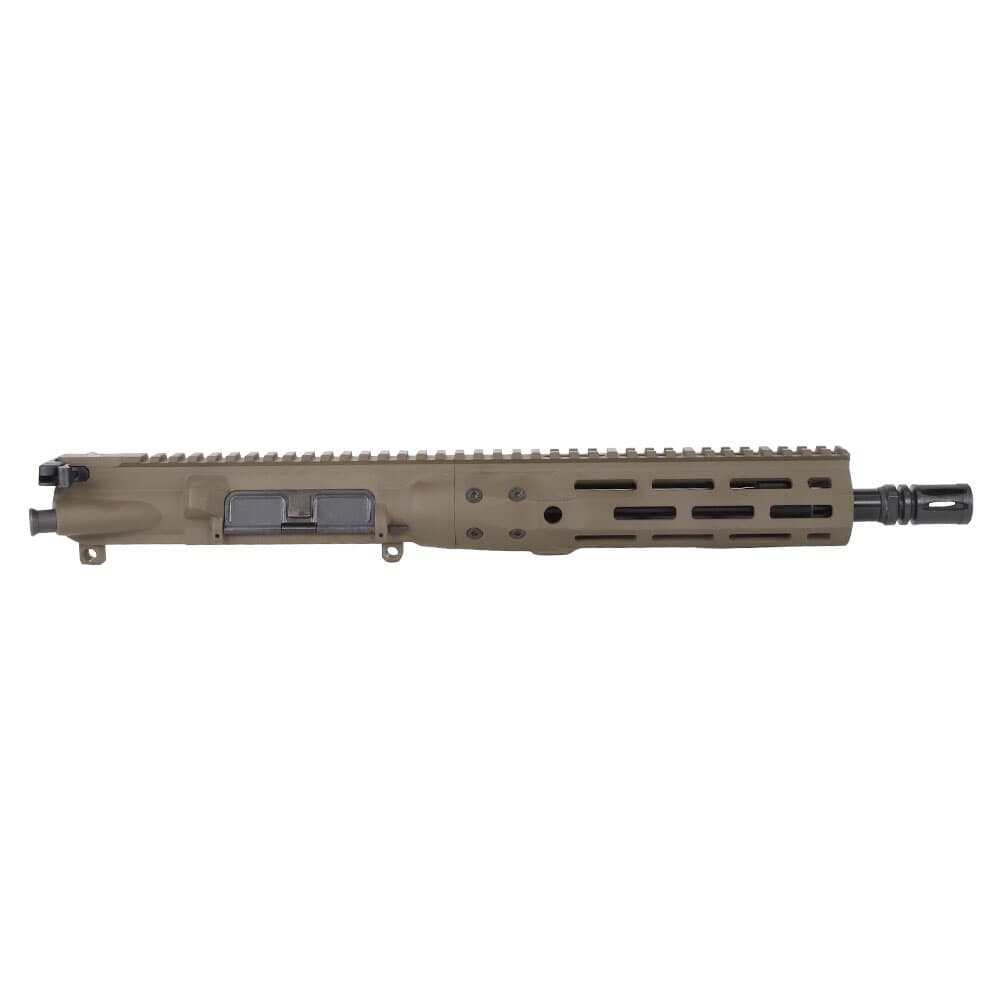 LWRC ICDI M-LOK Direct Impingement 5.56mm NATO 10.5&quot; 1:7&quot; 1/2x28 Bbl Patriot Brown Pistol ICDIP5PBC10ML