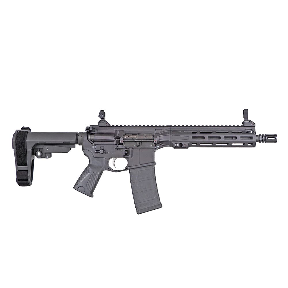 LWRC ICMKII 5.56mm 10&quot; 1/10 1/2x28 Black Pistol w/SBA3 Brace ICMKIIP5B10SBA3