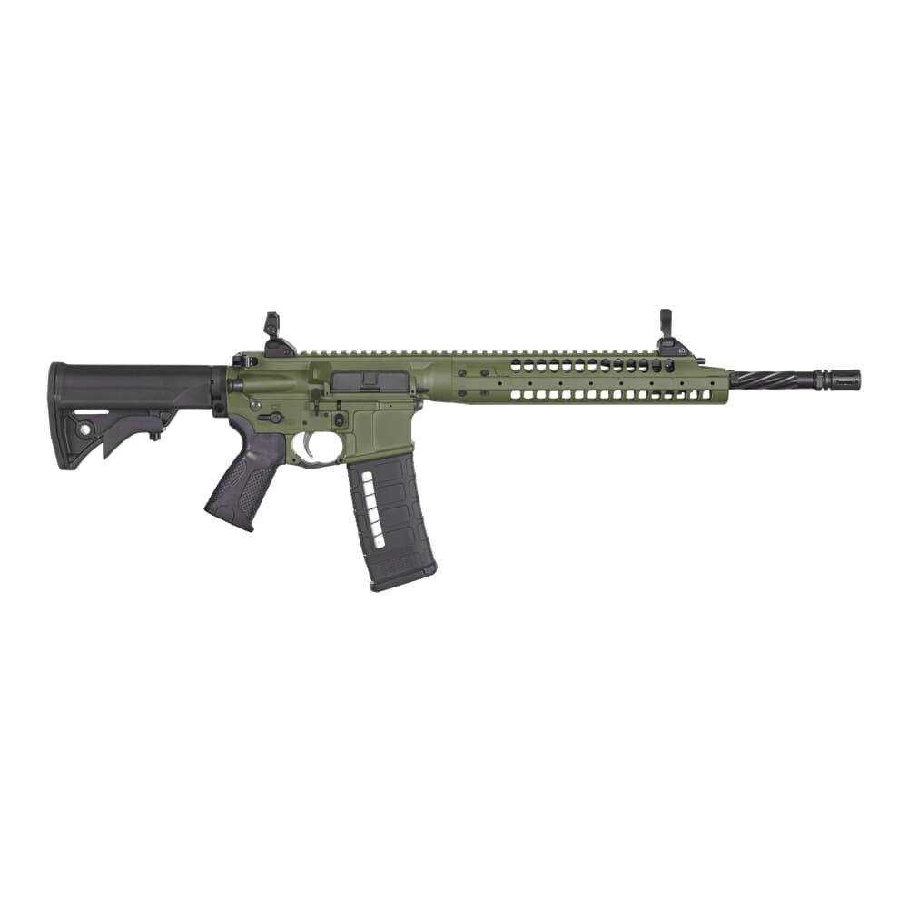 LWRC SIX8 A5 6.8 SPC 14.7" 1:10" P&W Bbl OD Green Rifle SIX8A5RODG14P
