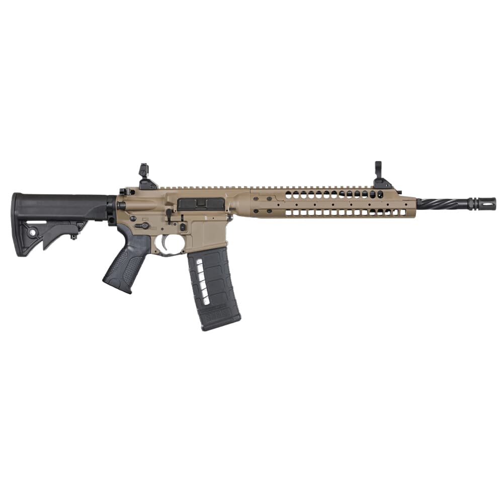 LWRC SIX8-A5 6.8 SPC 14.7&quot; 1:10&quot; P&amp;W Bbl FDE CA Compliant Rifle SIX8A5RCK14PCAC