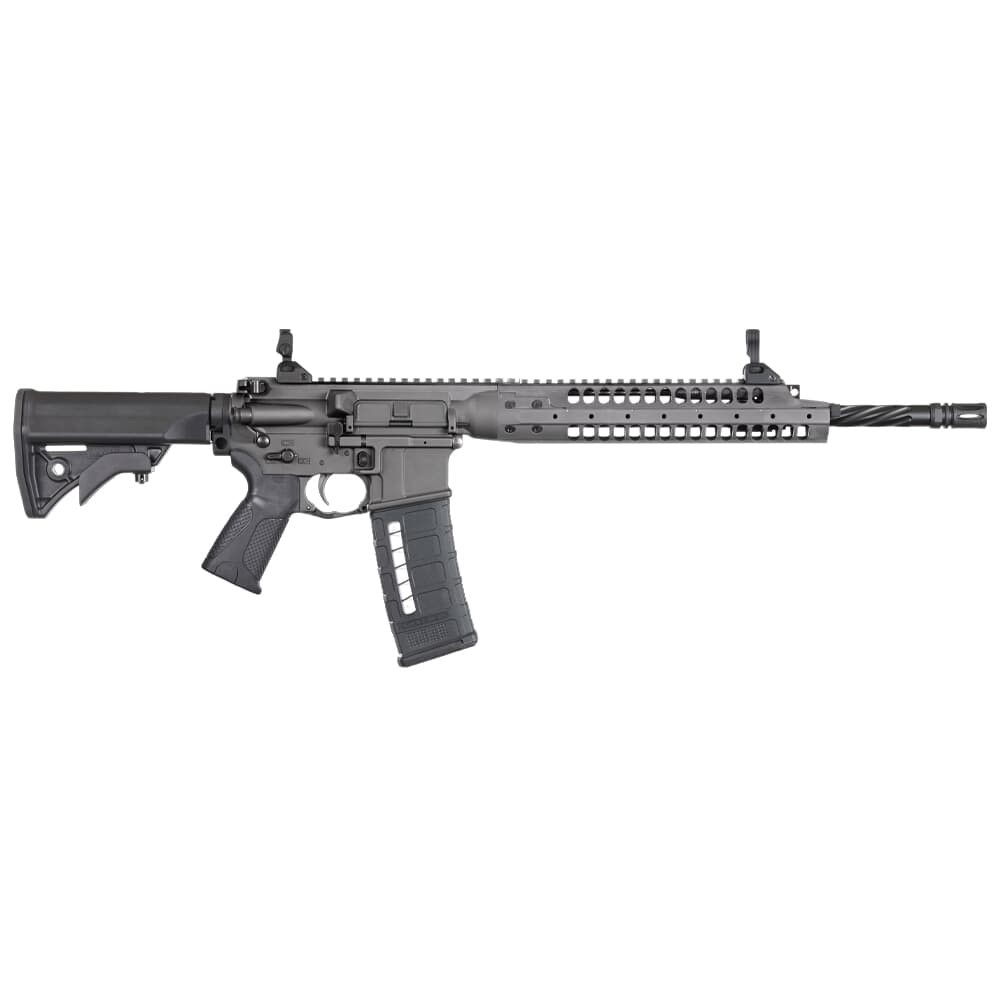 LWRC SIX8-A5 6.8 SPC 14.7&quot; 1:10&quot; P&amp;W Bbl Tungsten Grey CA Compliant Rifle SIX8A5RTG14PCAC