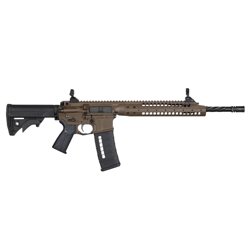LWRC SIX8 A5 6.8 SPC 16.1&quot; 1:10&quot; 5/8x24 Bbl Patriot Brown Rifle SIX8A5RPBC16