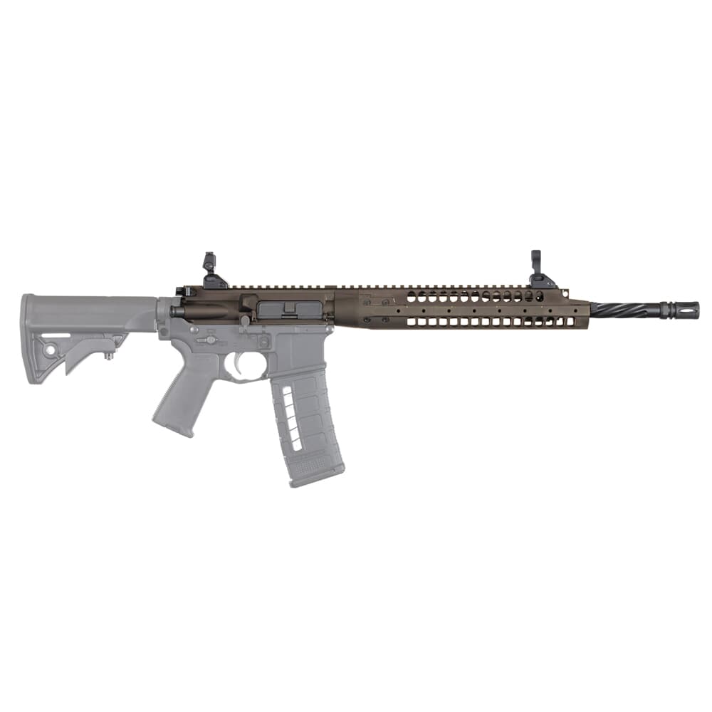 LWRC SIX8 A5 6.8 SPC 12.7" 1:10" 5/8x24 Patriot Brown Complete Upper Receiver SIX8A5UPBC12S