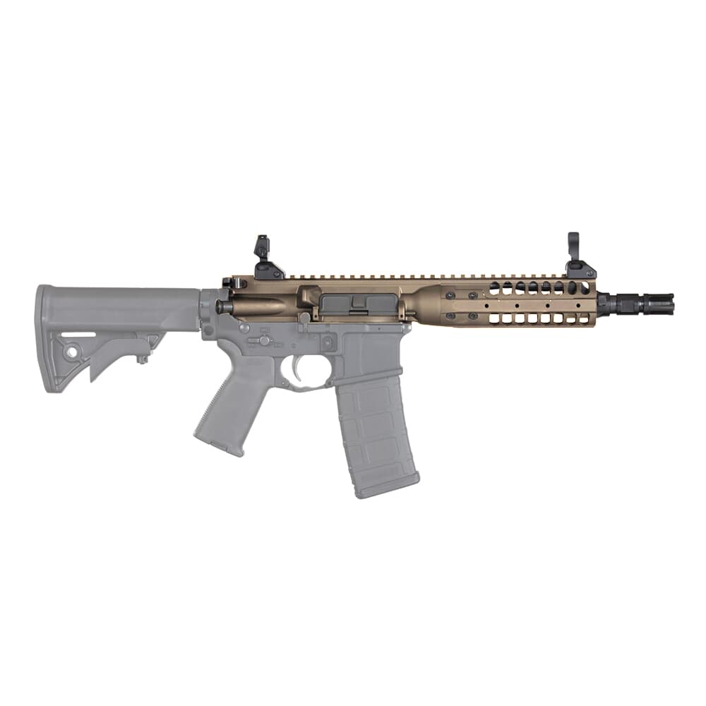 LWRC SIX8-PSD 6.8 SPC 8.5" 1:10" 5/8x24 Bbl FDE Complete Upper Receiver SIX8PSDUCK8