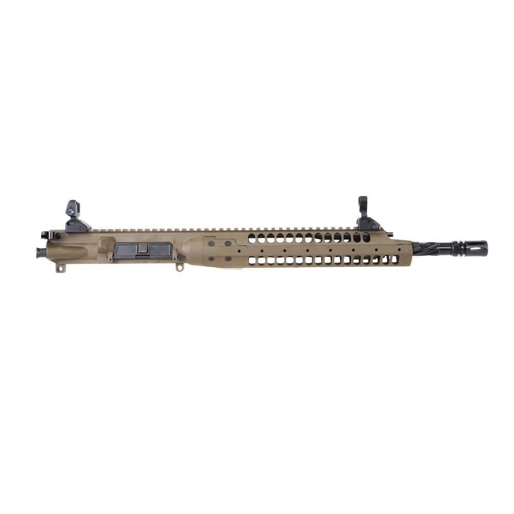 LWRC IC-A5 5.56mm NATO 14.7&quot; 1:7&quot; P&amp;W Bbl Patriot Brown Complete Upper Receiver ICA5U5PBC14P