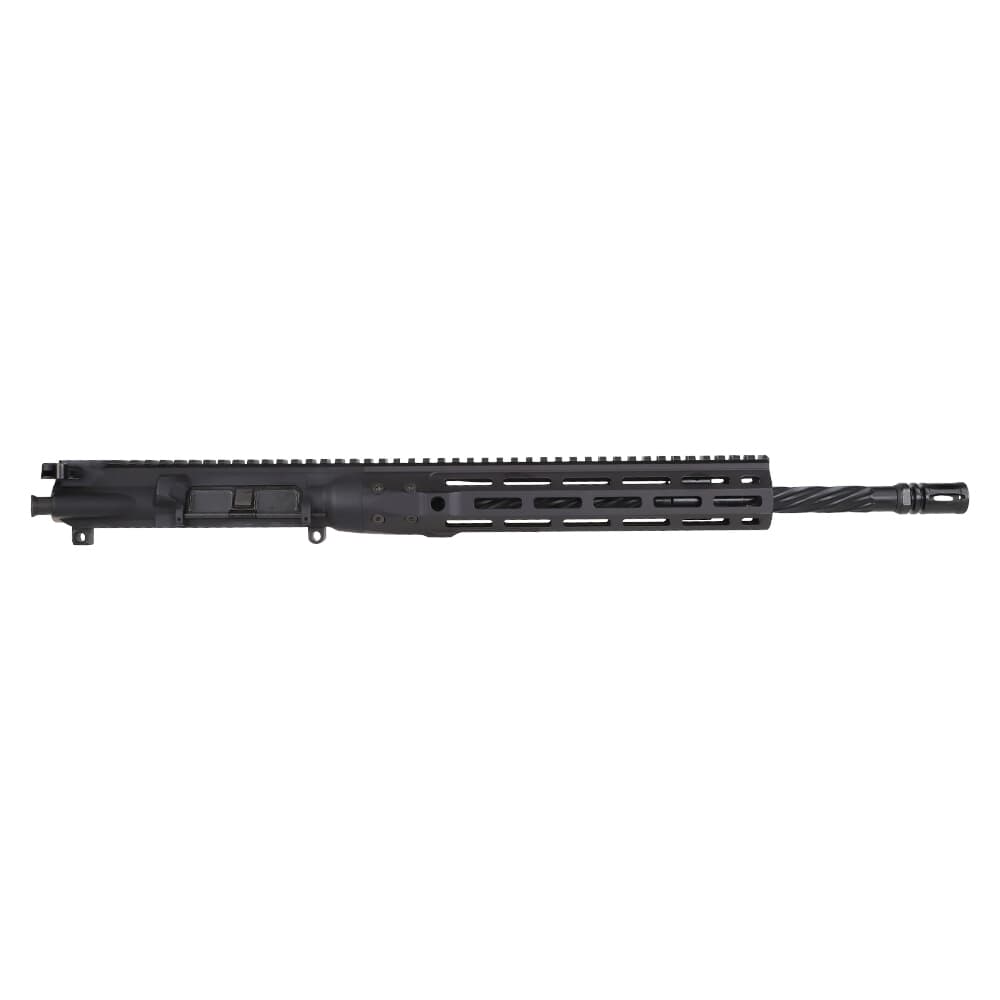 LWRC ICDI M-LOK Direct Impingement 5.56mm NATO 16.1&quot; 1:7&quot; 1/2x28 Bbl Black Complete Upper Receiver ICDIU5B16ML