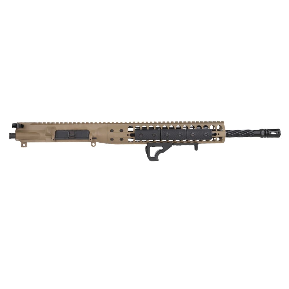 LWRC ICDI Direct Impingement 5.56mm NATO 16.1&quot; 1:7&quot; 1/2x28 Bbl FDE Complete Upper Receiver ICDIU5CK16