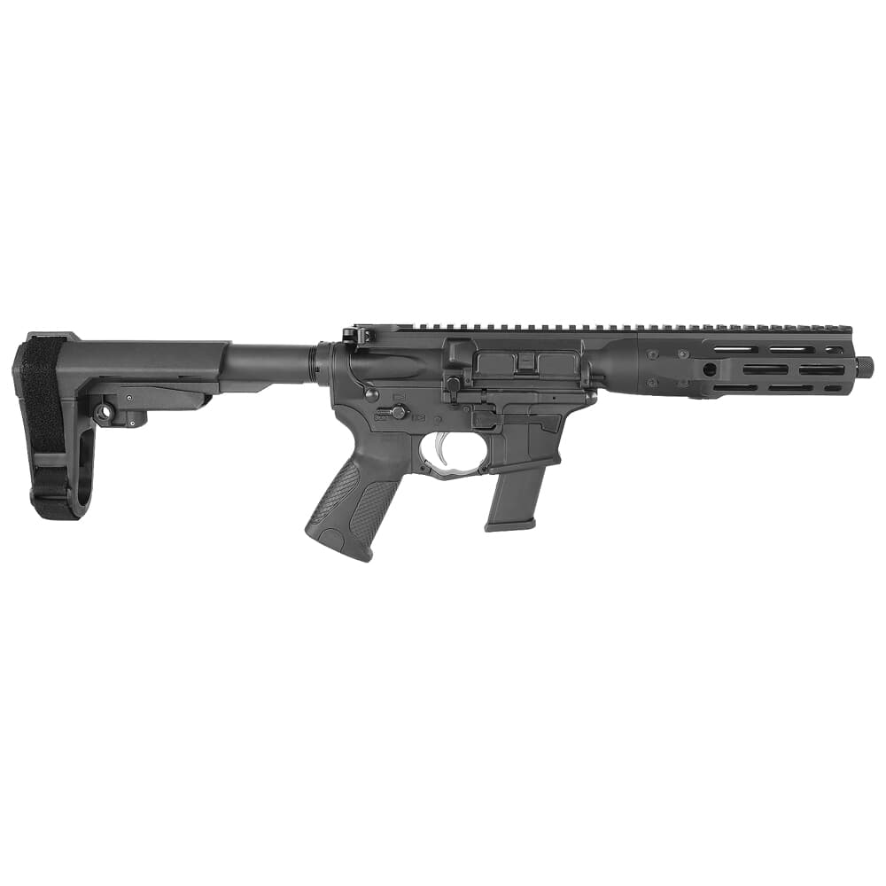 LWRC IC-9 9mm 8.5&quot; 1:10&quot; 1/2x28 Bbl Black Pistol w/SBA3 Brace ICP9B8SBA3