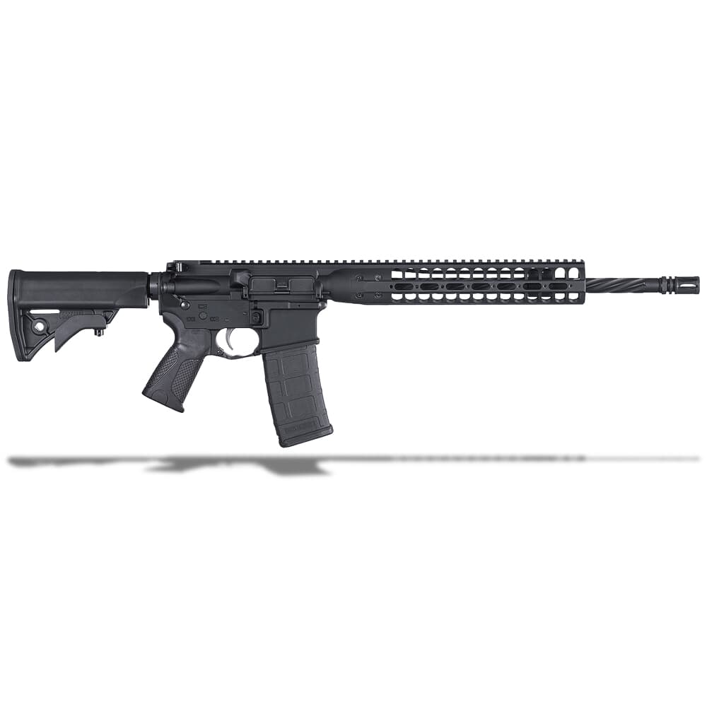 LWRC ICDI ECR 5.56 NATO 16.1&quot; Bbl Blk Rifle ICDIR5B16E