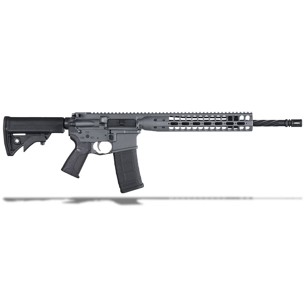 LWRC ICDI ECR 5.56 NATO 16.1" Bbl Premium Grey Rifle ICDIR5PG16E