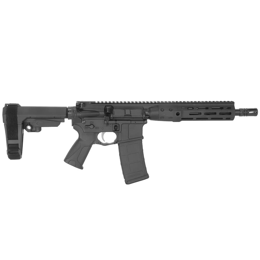 LWRC ICDI M-LOK Direct Impingement .300 Blackout 10.5&quot; Blk Pistol w/SBA3 Brace ICDIP3B10MLSBA3