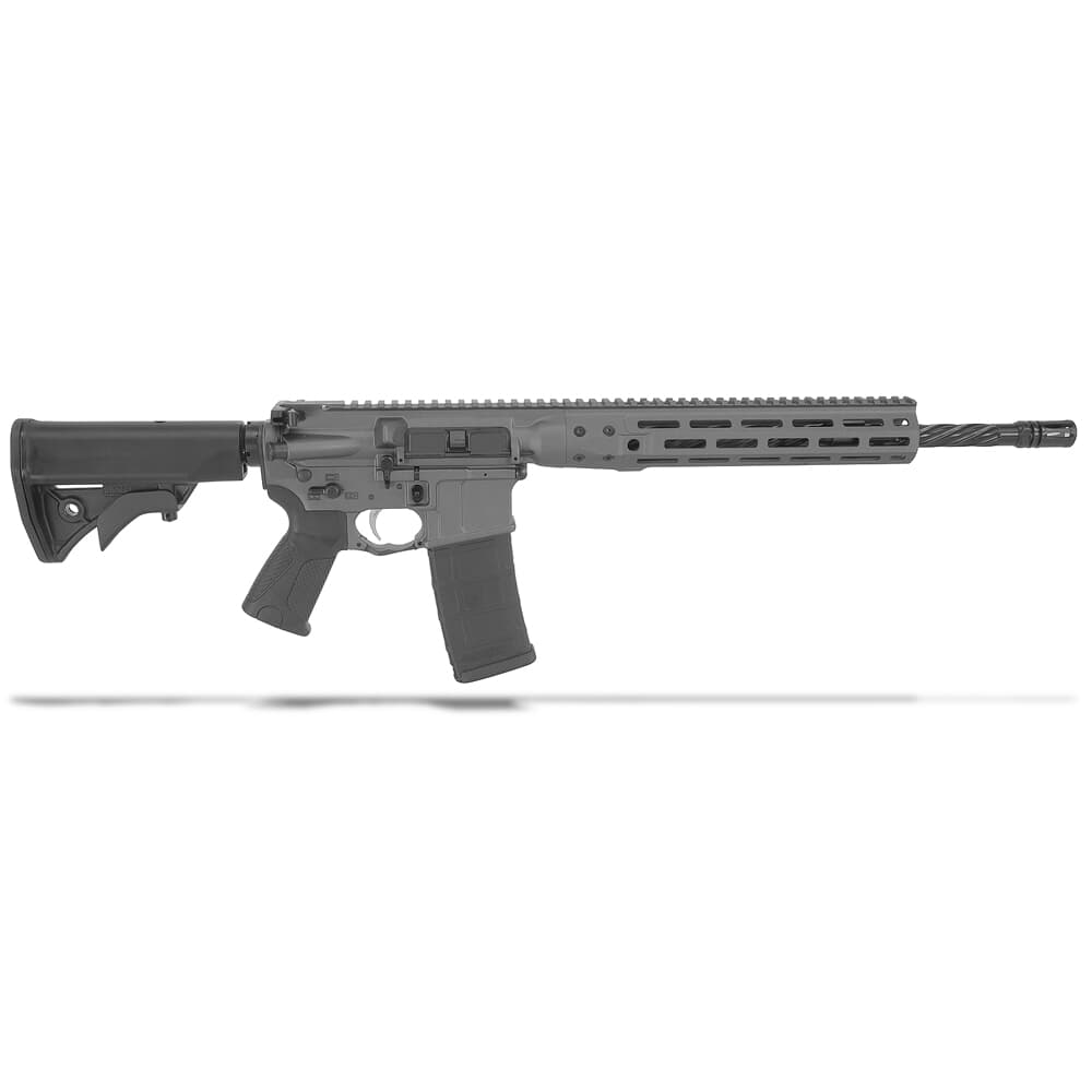 LWRC ICDI M-LOK Direct Impingement 5.56 16&quot; Tungsten Grey Rifle ICDIR5TG16ML