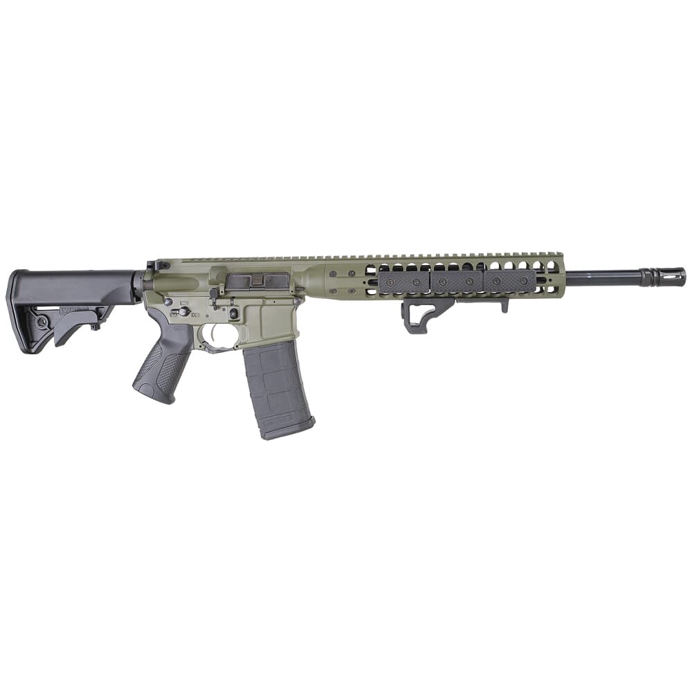 LWRC ICDI Direct Impingement .300 Blackout 16.1&quot; 1:7&quot; 5/8x24 Bbl OD Green Rifle ICDIR3ODG16