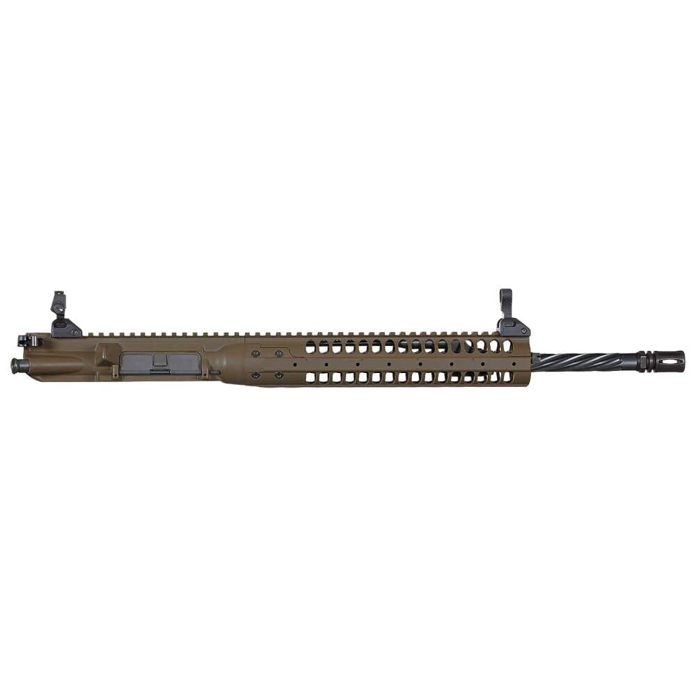 LWRC IC-SPR 5.56mm NATO 16.1&quot; 1:7&quot; 1/2x28 Bbl Patriot Brown Complete Upper Receiver ICU5PBC16SPR