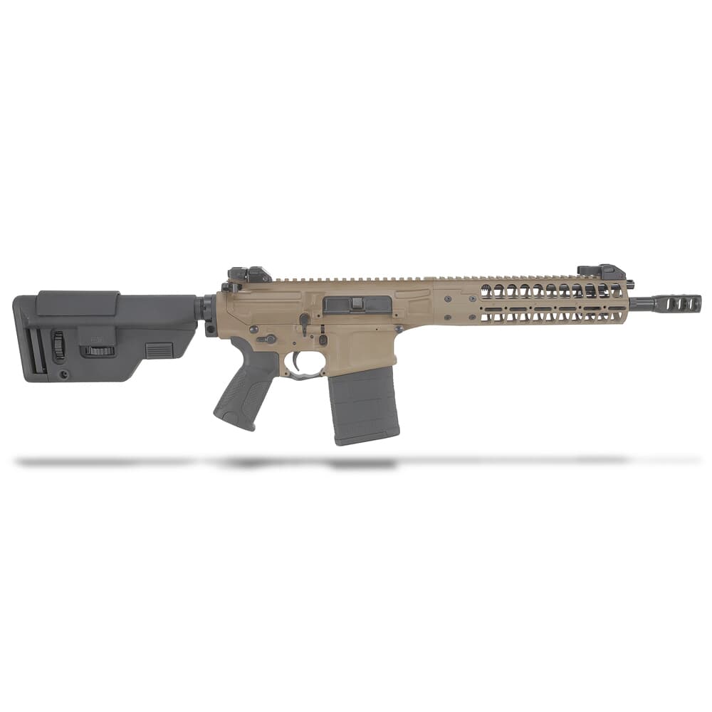 LWRC REPR MKII 7.62x51 12" Std Hvy Bbl FDE Rear Charge Rifle REPRMKIIR7CK12