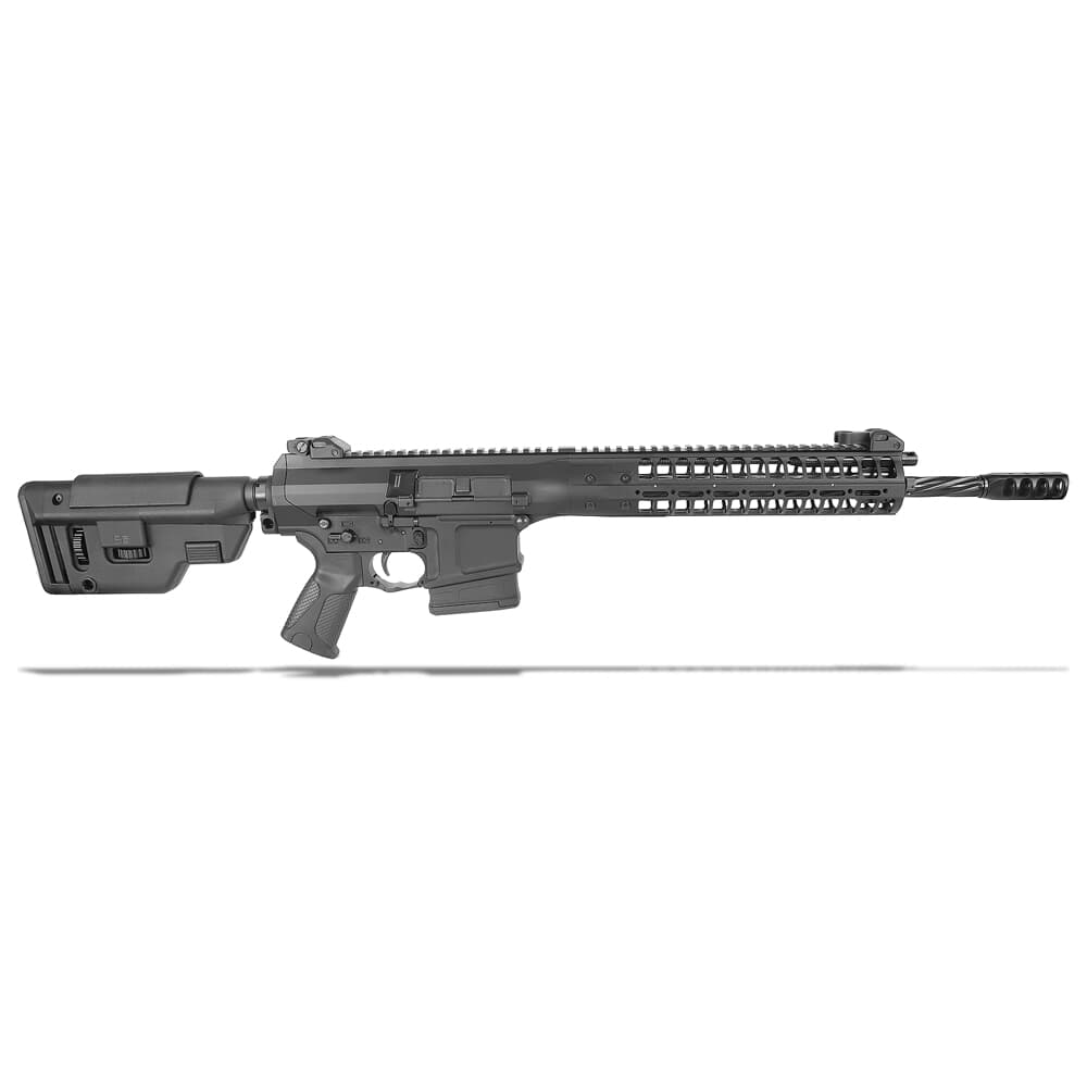 LWRC REPR MKII 7.62mm NATO 16.1&quot; 5/8x24 1:10&quot; Spiral Fluted Bbl Black CA Compliant Rifle REPRMKIIR7BF16SCCAC